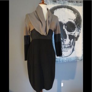 Connected Apparel Sweater Dress